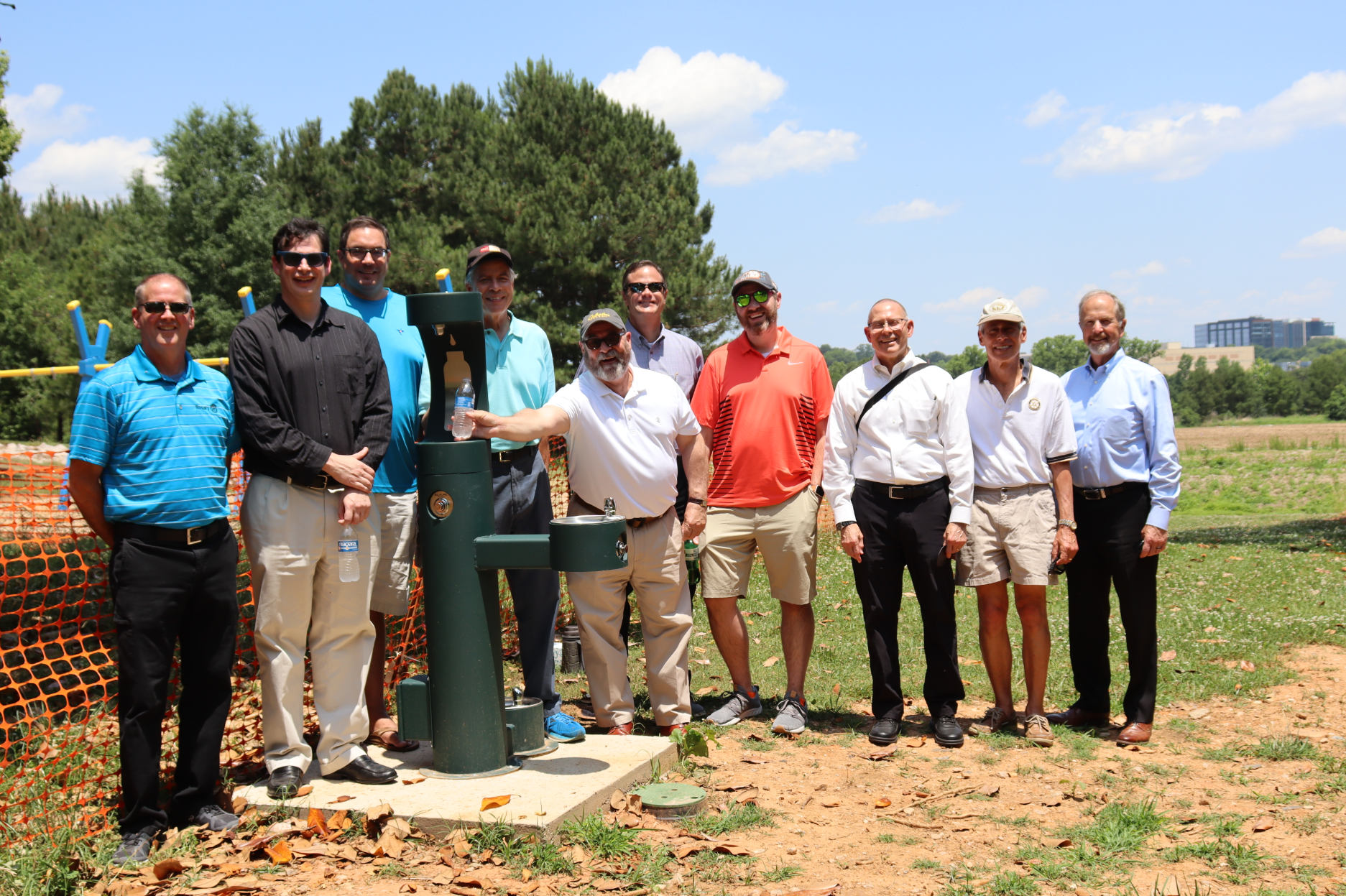 Crabtree Rotary at Magnolia Room Water Station